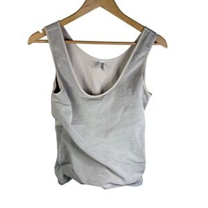 Fajate Womens Tank Top Bodysuit Shapewear Compression Size Medium Nude‎